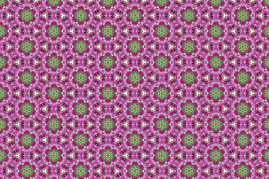 Soyut çiçek geometrik arka plan dokusu