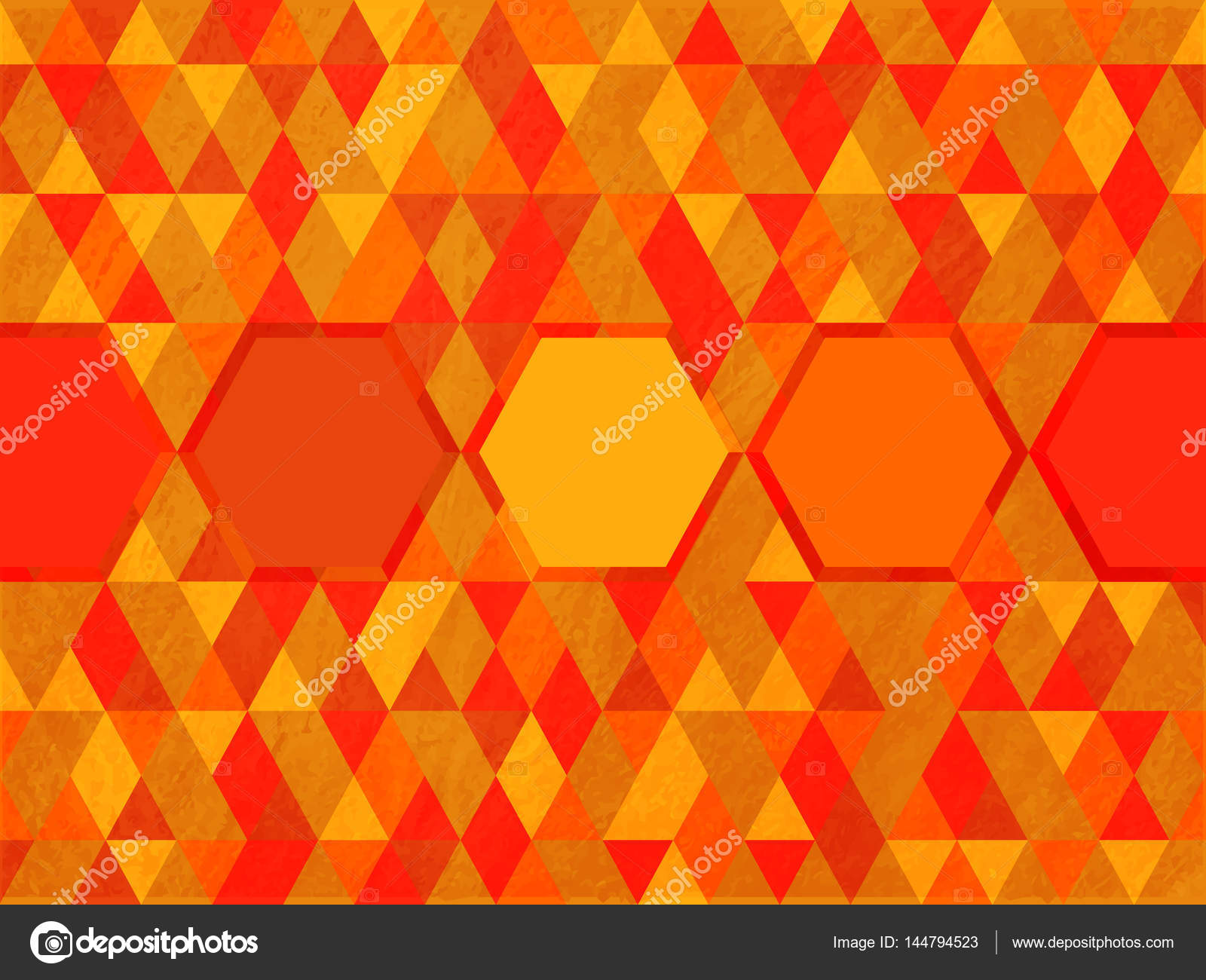 Octogone sur fond de couleur chaude de triangle — Image vectorielle ... Octogone sur fond de couleur chaude de triangle — Image vectorielle ...