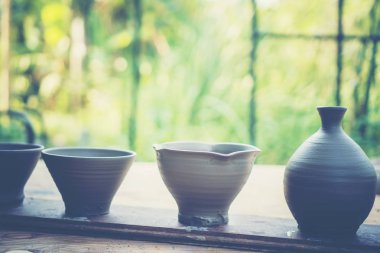 Seramik kil üreticisi, sanat atölye kavramı