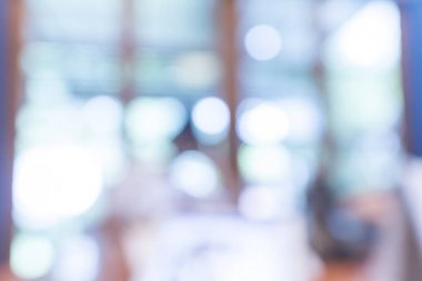 Soyut bulanıklık ve ufuk lobi otel iç