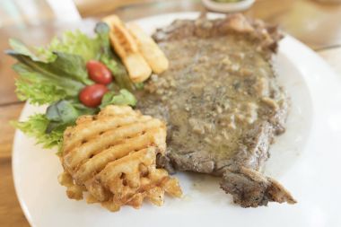 kafede sığır eti biftek