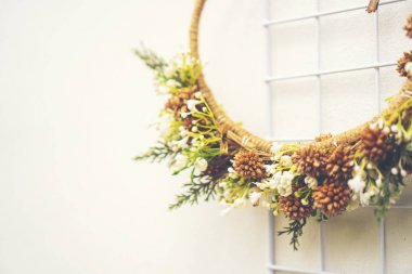 kafede Vintage çiçek