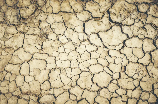 Fondo Seco Tierra Agrietada Textura Del Desierto Arcilla — Foto de Stock