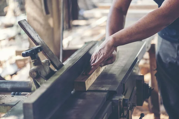 Immagine Sfondo Del Laboratorio Lavorazione Del Legno Tavolo Lavoro Falegnami — Foto Stock