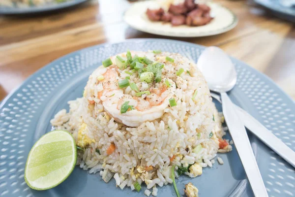 Thai Food with rice and herb