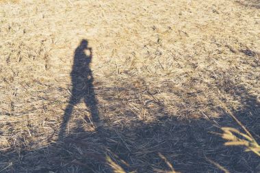 insanlar yalnız silüeti.