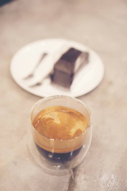 Kahve kafede Espresso Kahve