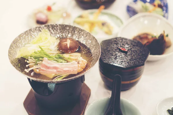 Comida Japonesa Cerca —  Fotos de Stock