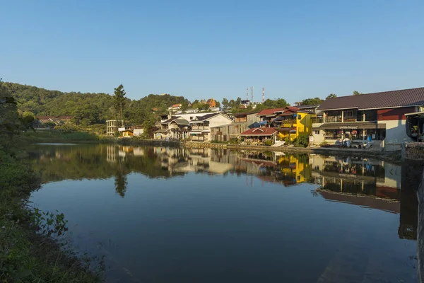 Pilok Kanchanaburi Febrero Antiguo Fetiche Letreros Madera Con Personas Identificadas — Foto de Stock