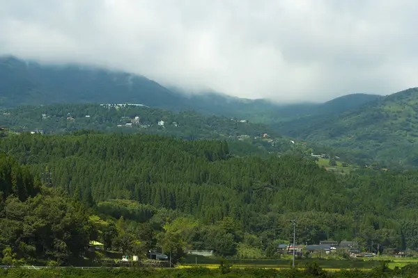 Bergen Weergave Japan — Stockfoto