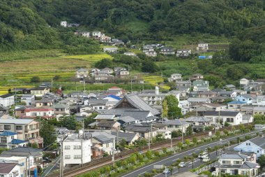 Japonya 'daki dağlar, sanat eserleri veya arka plan için kullanılır
