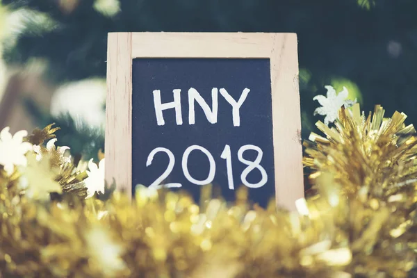 Bild Für Das Neue Jahr 2018 — Stockfoto