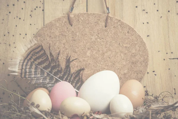 Yumurta, vintage filtre görüntüsü