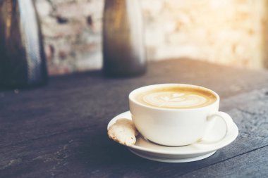 iş için sabah kahve latte