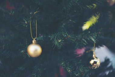 part of Christmas tree for new year 2018