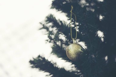 part of Christmas tree for new year 2018