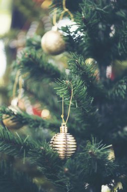 part of Christmas tree for new year 2018