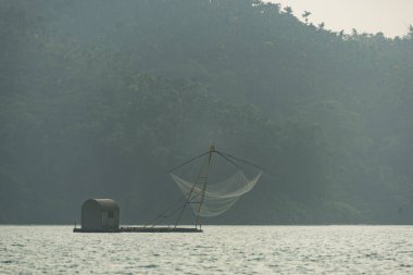 tropikal dağ görünümünde sabah, Tayland