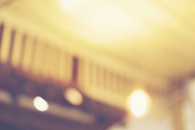 Kahve Dükkanı arka plan - vintage filtre etkisi bulanıklık