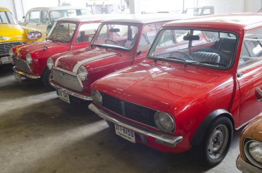 NAKHON PATHOM, THAILAND - December 17, 2015 : Ola vintage car in Jesada Technik Museum is the biggest vehicle museum in Thailand and in the region.