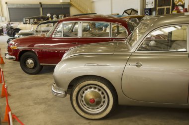 NAKHON PATHOM, THAILAND - December 17, 2015 : Ola vintage car in Jesada Technik Museum is the biggest vehicle museum in Thailand and in the region.
