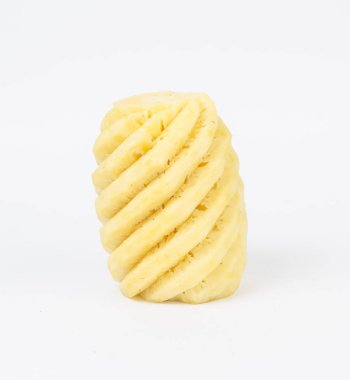 Beyaz üzerine izole edilmiş ananas