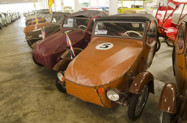 NAKHON PATHOM, THAILAND - December 17, 2015 : Ola vintage car in Jesada Technik Museum is the biggest vehicle museum in Thailand and in the region.
