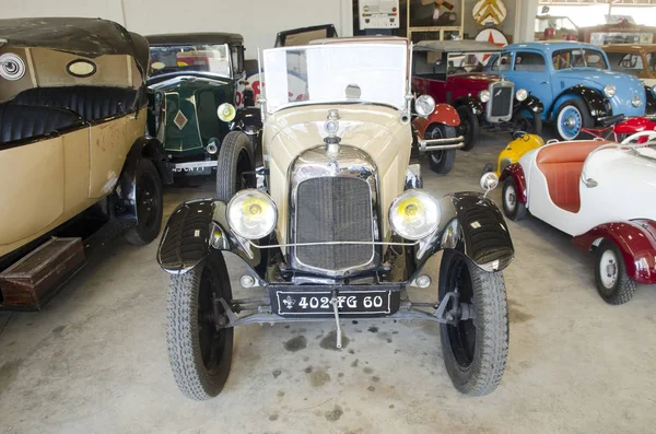 NAKHON PATHOM, THAILAND - December 17, 2015 : Ola vintage car in Jesada Technik Museum is the biggest vehicle museum in Thailand and in the region.