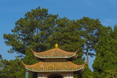 beautiful Asian traditional architecture, pagodas 