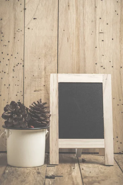 Vintage Black Board Filtered Vintage Image — Stockfoto