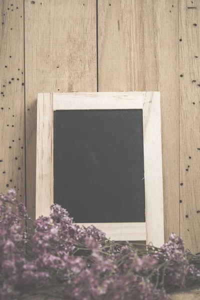 Vintage Black Board Filtered Vintage Image — Stockfoto