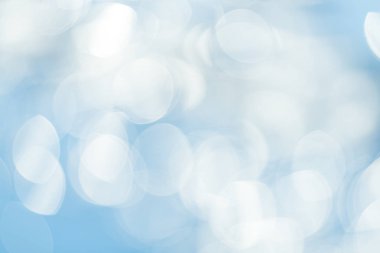 bokeh mavi arka plan