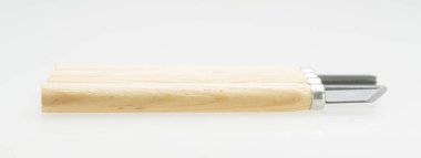 Woodcut equipment isolated on white background