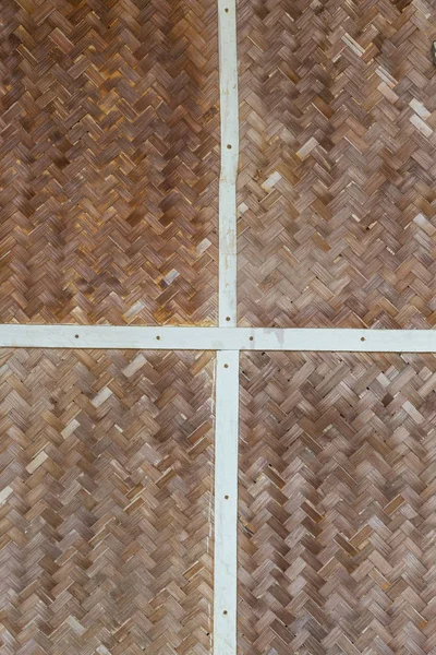 Brown Bambù Texture Sfondo — Foto Stock