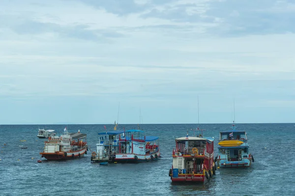 Barco Pesca Mar Abierto — Foto de Stock