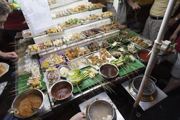 Street Food Asian Town — Foto de Stock