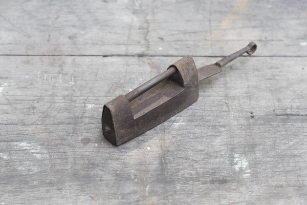 old tools on wooden background