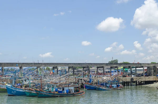 Rayong Tailandia Ene Barco Pesquero Identificado Con Pasajeros Viajeros Identificados — Foto de Stock
