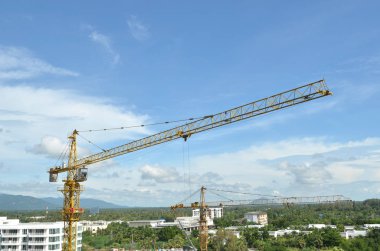 Vinç ve çalışma ilerleme, Şantiye Binası