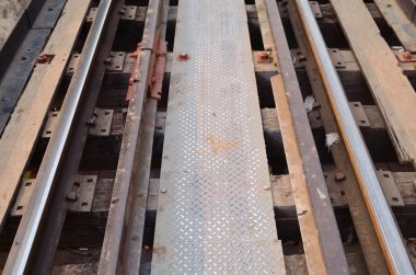 Eski demiryolunun ayrıntıları