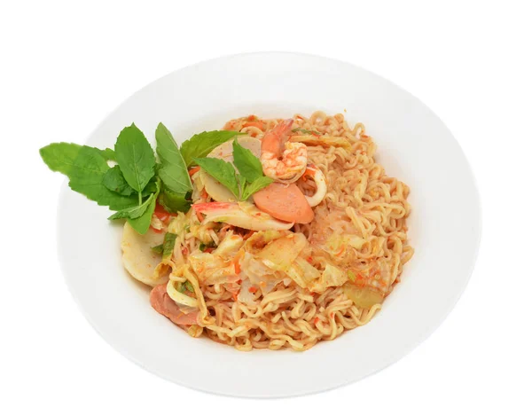 Krydret Svinekød Salat Thai Stil Mad Asien - Stock-foto