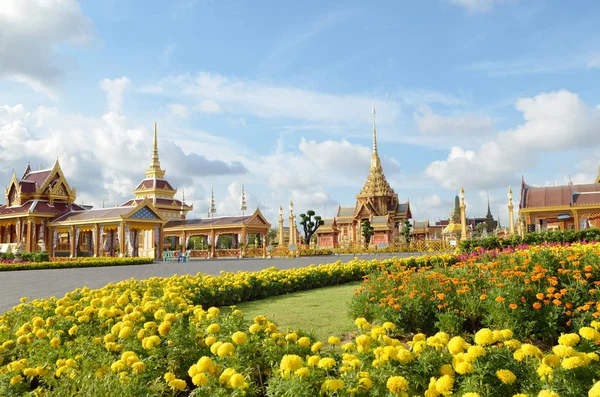 Thai Funerale Reale Tempio Thailandia Bangliguthailandia — Foto Stock