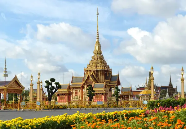 Thai Funerale Reale Tempio Thailandia Bangliguthailandia — Foto Stock