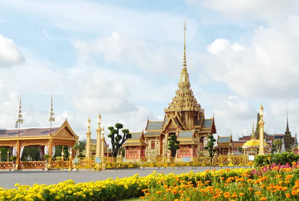 Thai Funerale Reale Tempio Thailandia Bangliguthailandia — Foto Stock