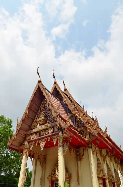 View Beautiful Thai Temple — Foto Stock