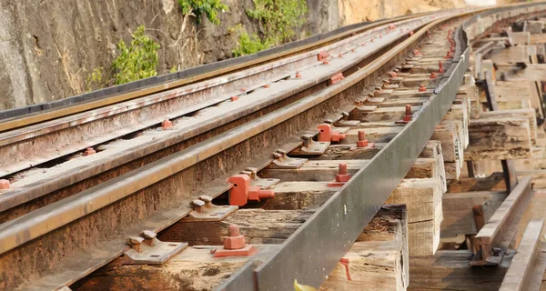 Interruptor Del Viejo Ferrocarril Tailandia —  Fotos de Stock