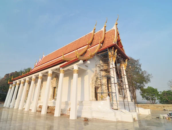 Beautiful Temple Thailand Blue Sky — 图库照片