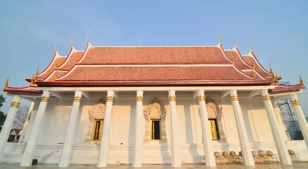 Beautiful Temple Thailand Blue Sky — Stockfoto