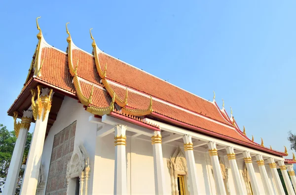 Beautiful Temple Thailand Blue Sky — ストック写真
