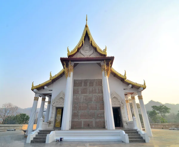 Beautiful Temple Thailand Blue Sky — Foto de Stock